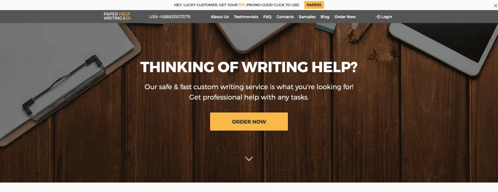 PaperHelpWriting Review 10/10: How Good This Company Is?