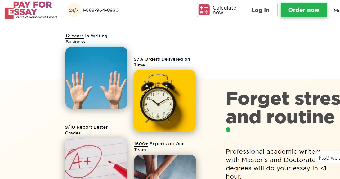 Payforessay.net Review 3.1/10: Don’t Hire a Company Until You Can Trust It