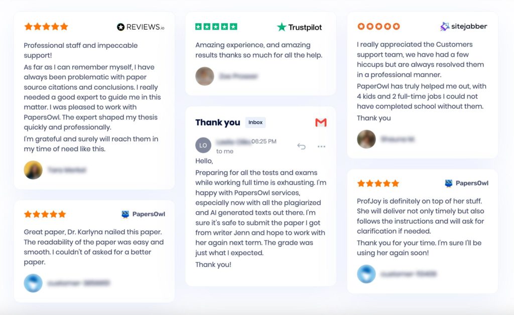 reviews about papersowl