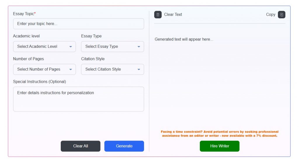EssaysBot.com Interface Image
